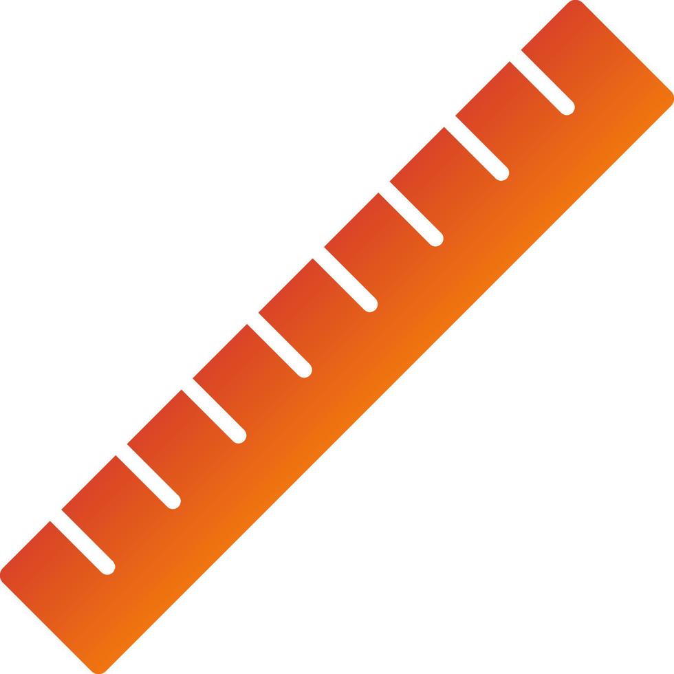 Ruler Icon Style vector
