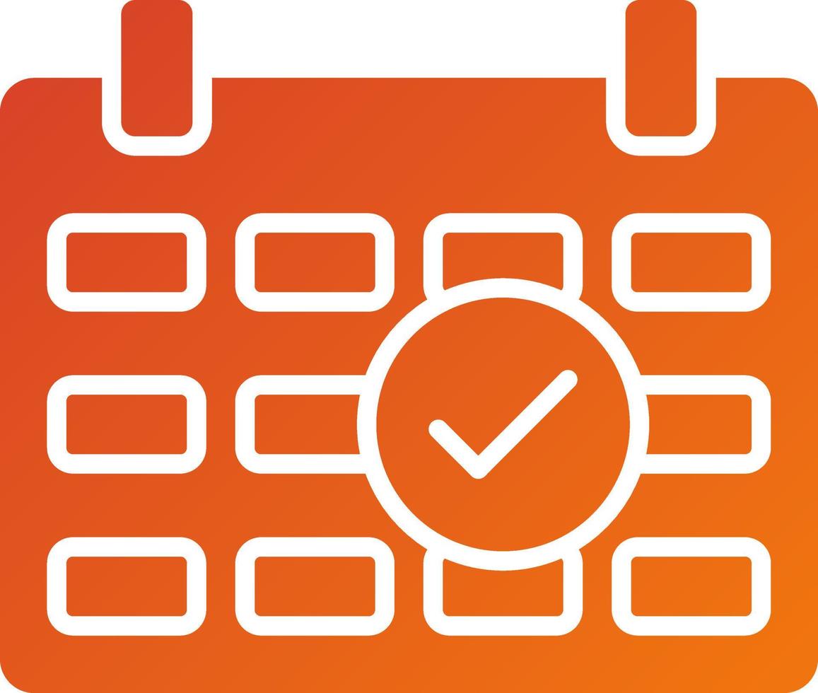 Reservation Icon Style vector