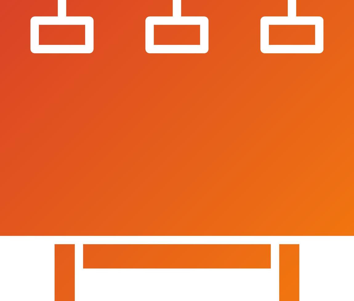 Signboard Icon Style vector