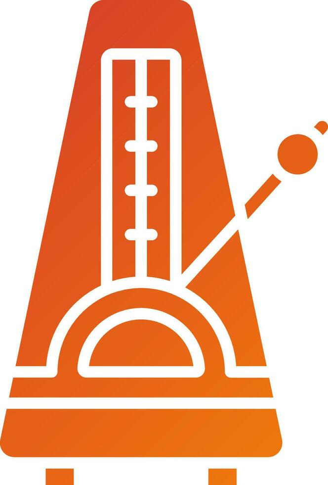 Metronome Icon Style vector