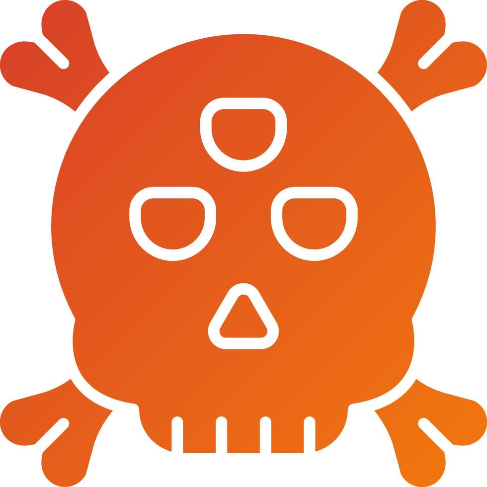Alien Skull Icon Style vector
