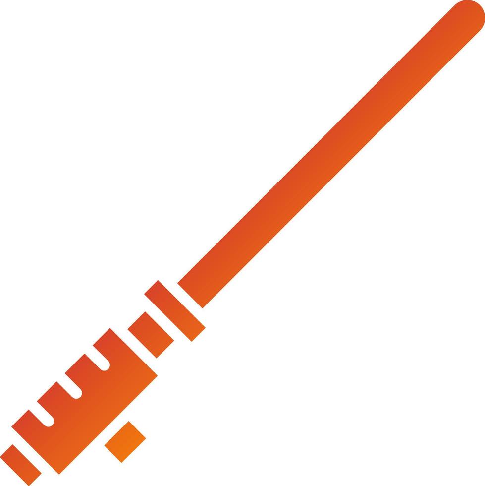 Light Saber Icon Style vector