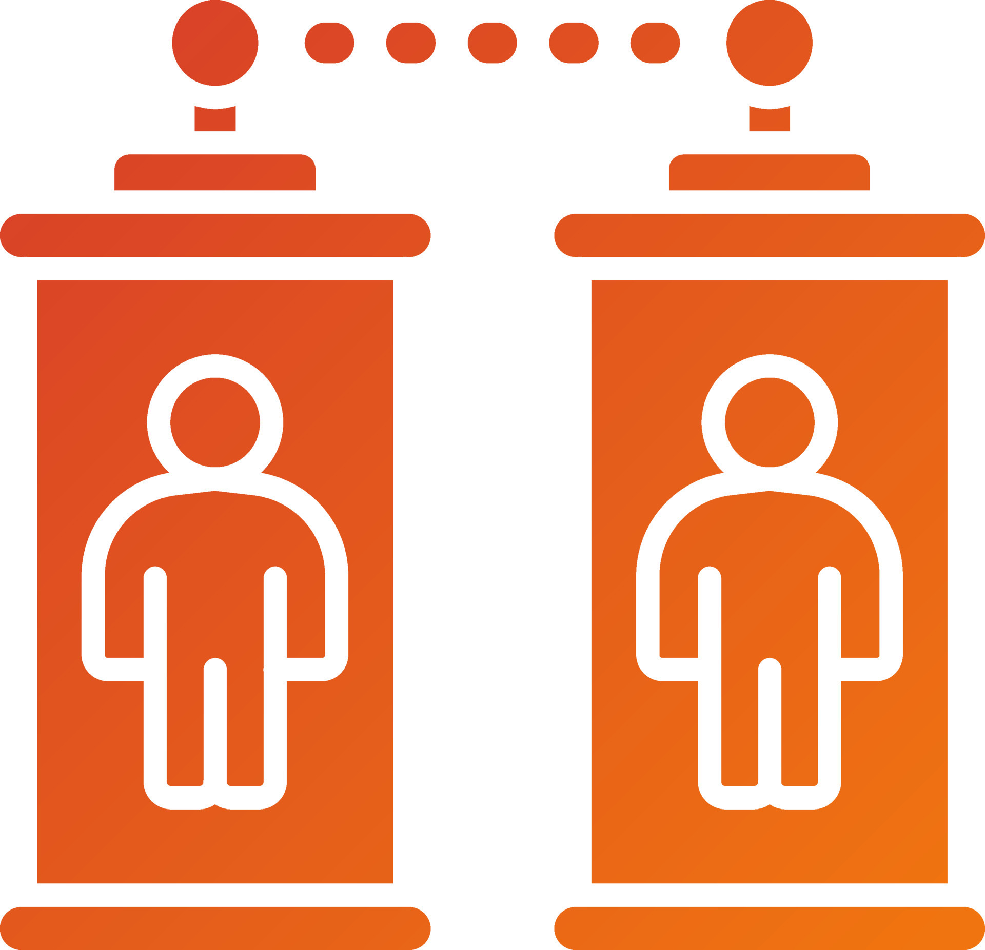Teleport Icon Style 21765722 Vector Art at Vecteezy
