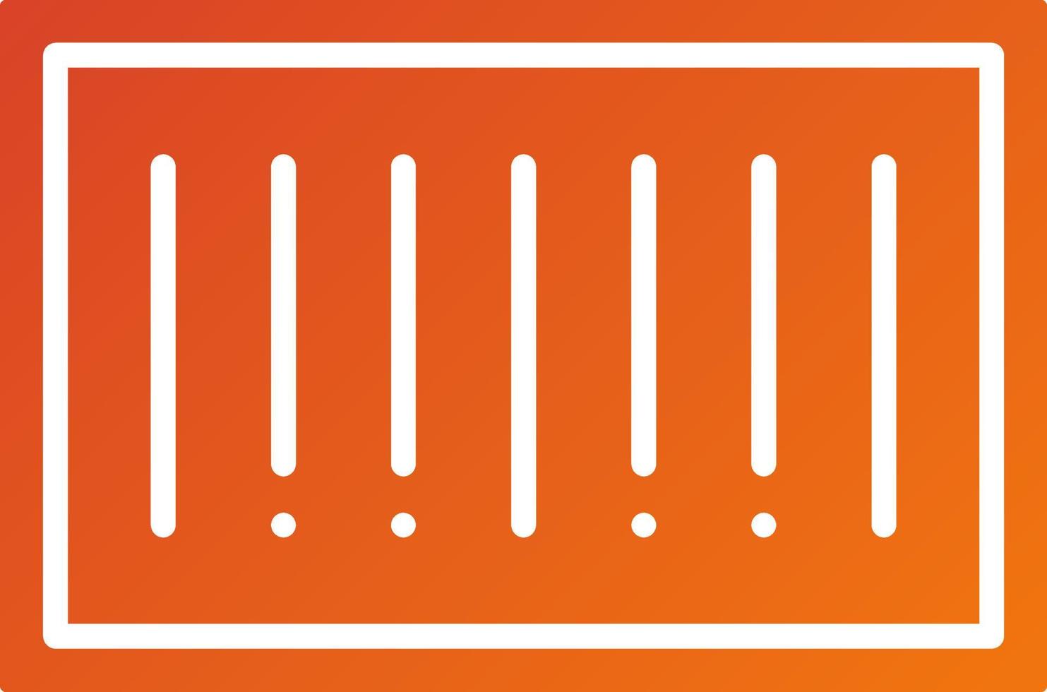 Barcode Icon Style vector