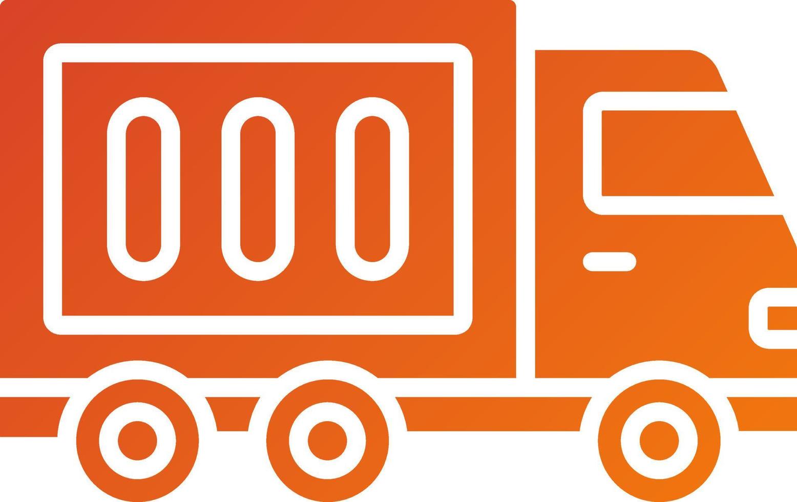 Lorry Icon Style vector