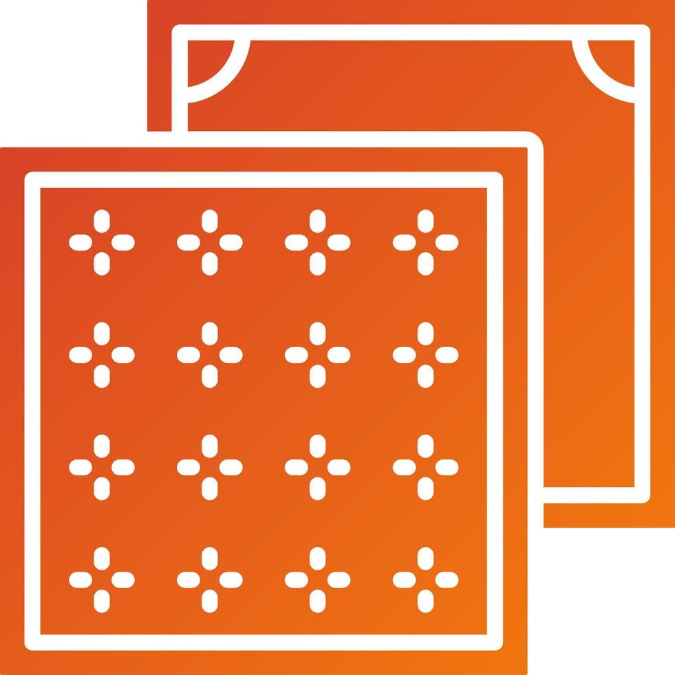 Decorative Textile Icon Style vector