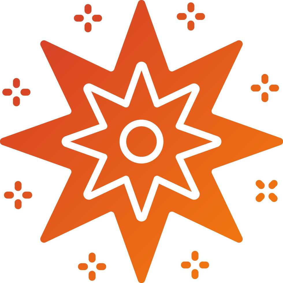 Explosion Icon Style vector