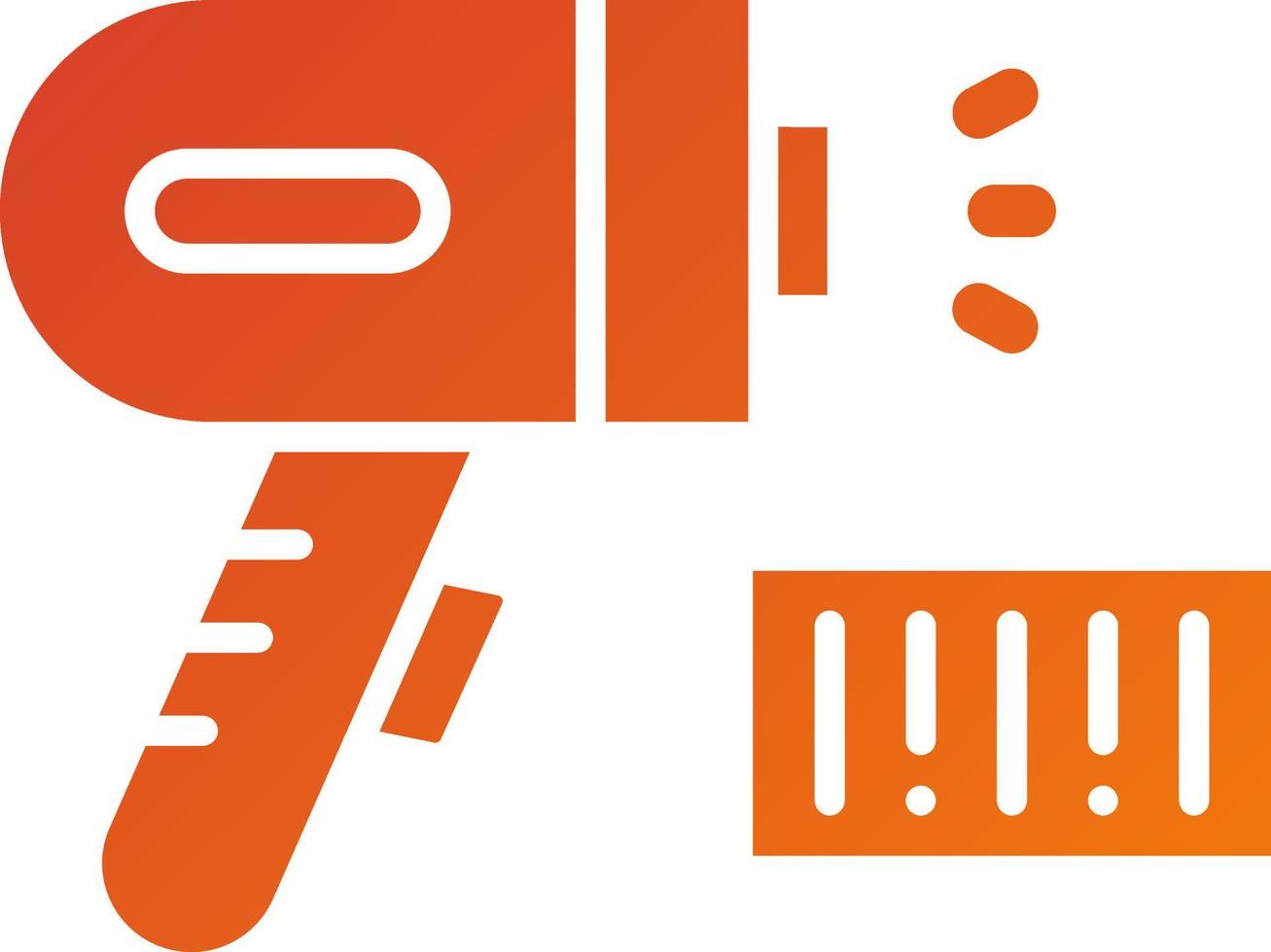 Barcode Scanner Icon Style vector