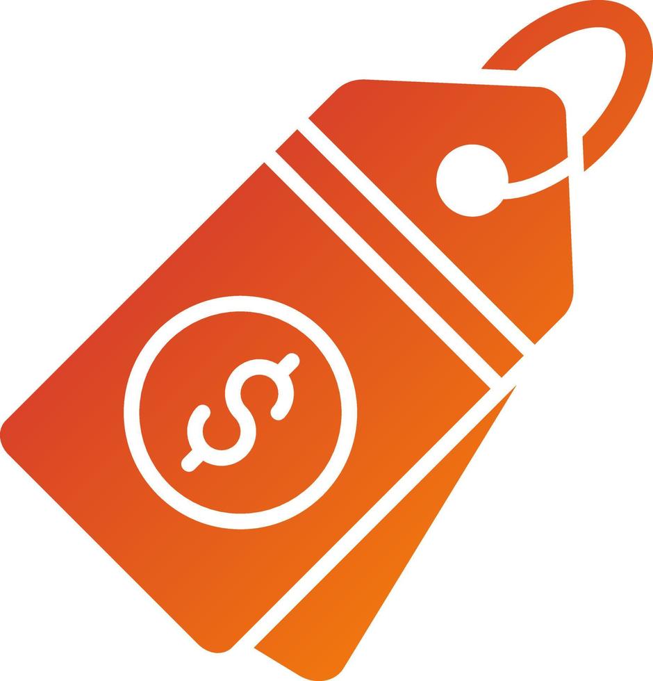 Price Tag Icon Style vector