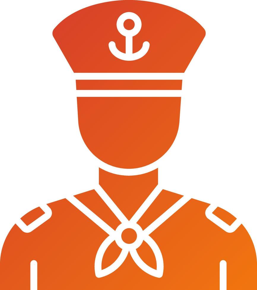 Sailor Icon Style vector