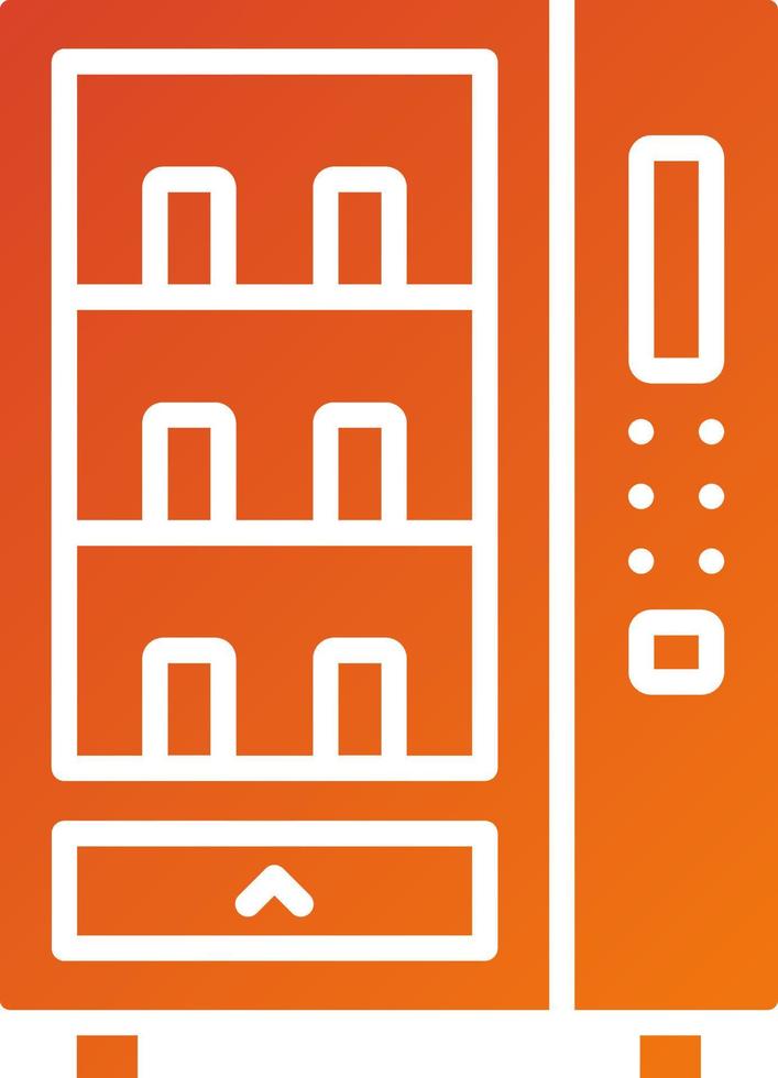 Vending Machine Icon Style vector