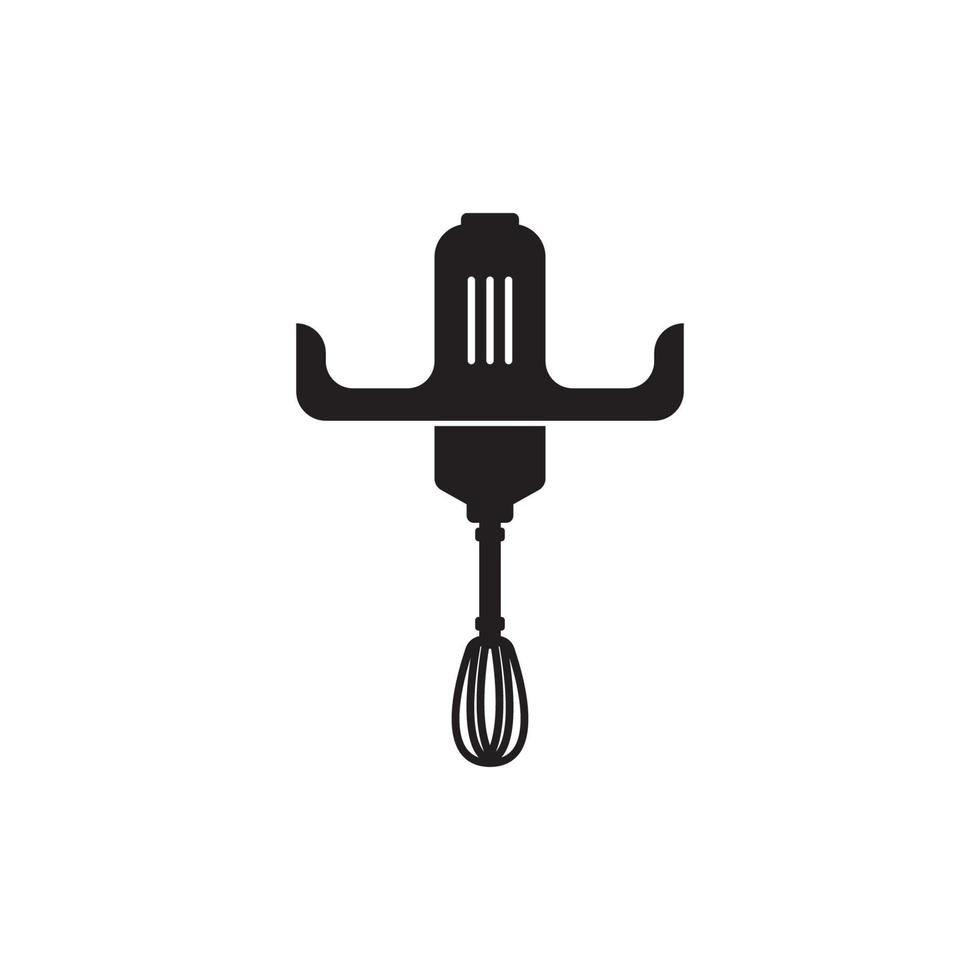 Hand mixer icon vector illustration simple design.