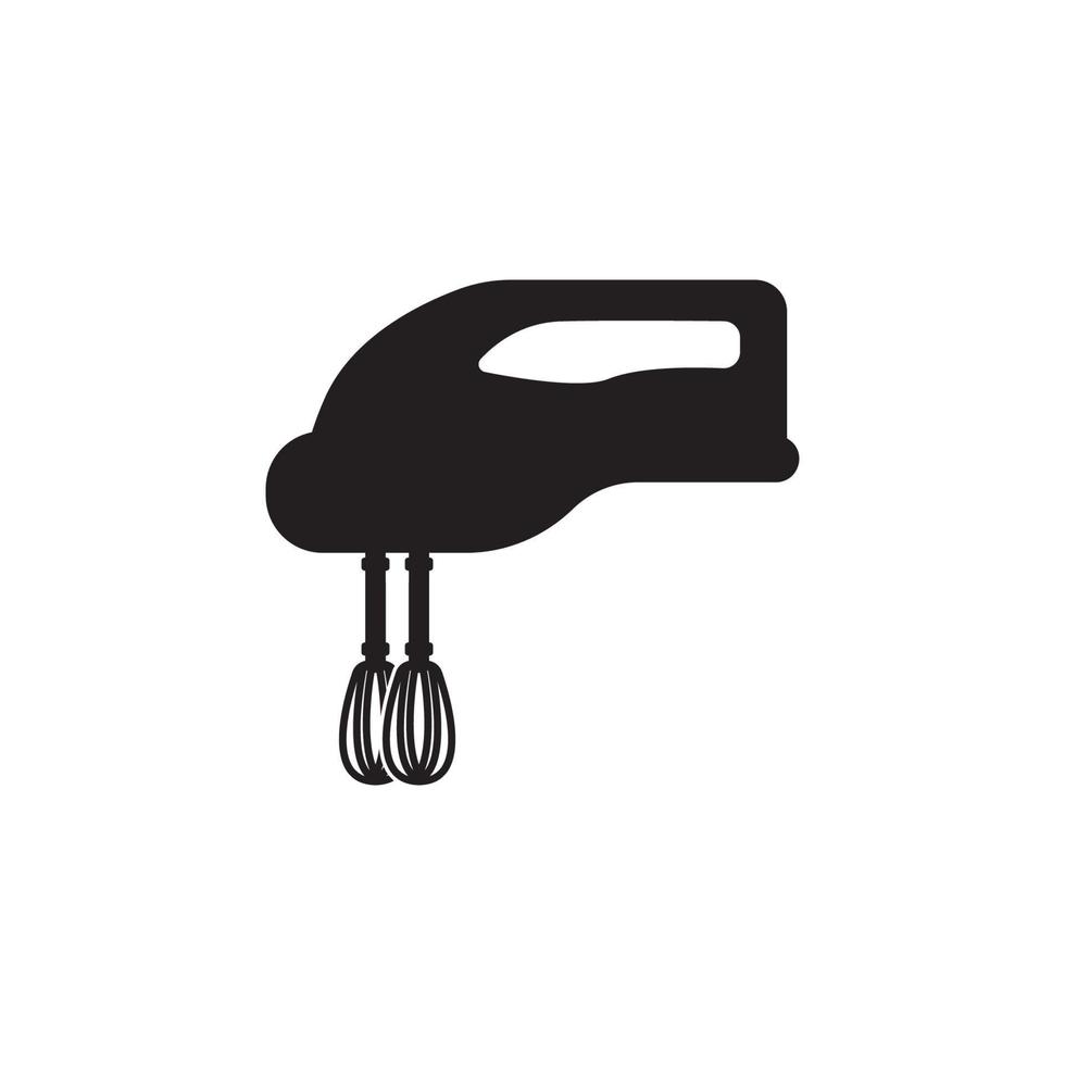 Hand mixer icon vector illustration simple design.