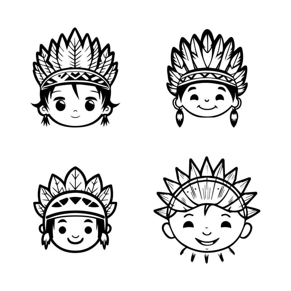 Indian Chief Child Indian Chief Child