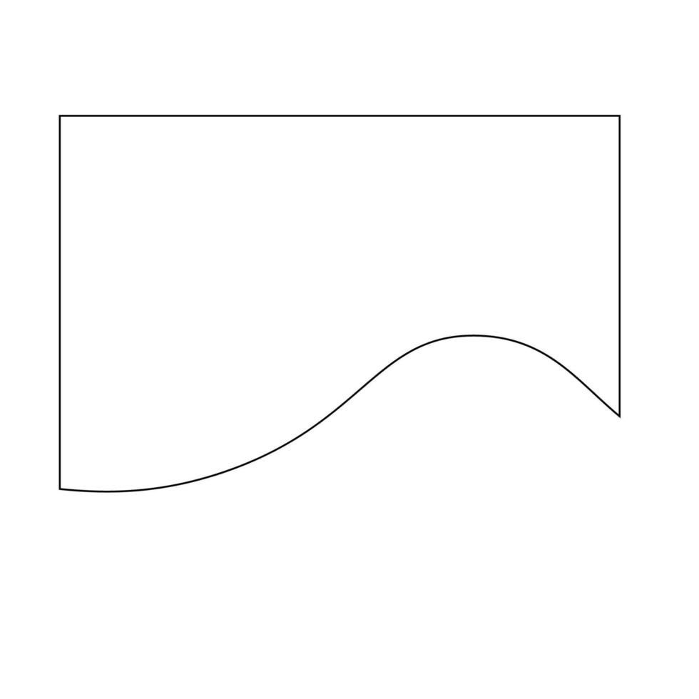 línea dinámica resumen formas vector