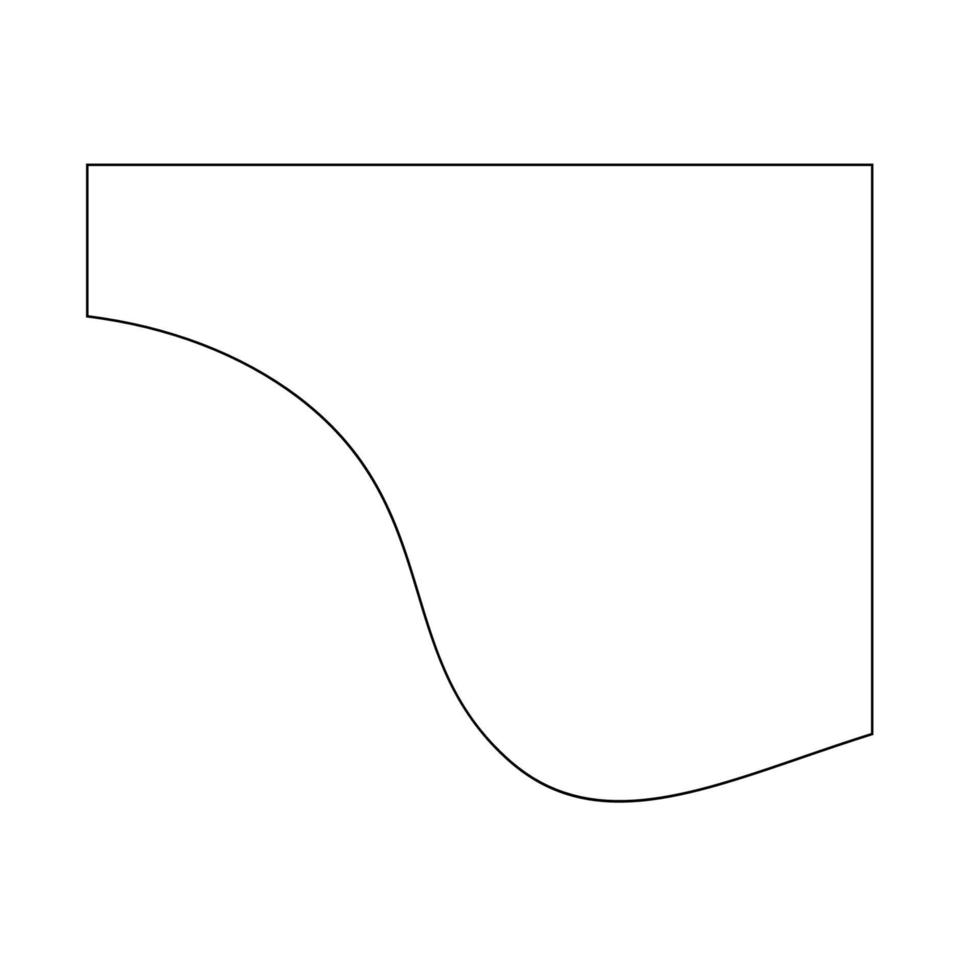 línea dinámica resumen formas vector
