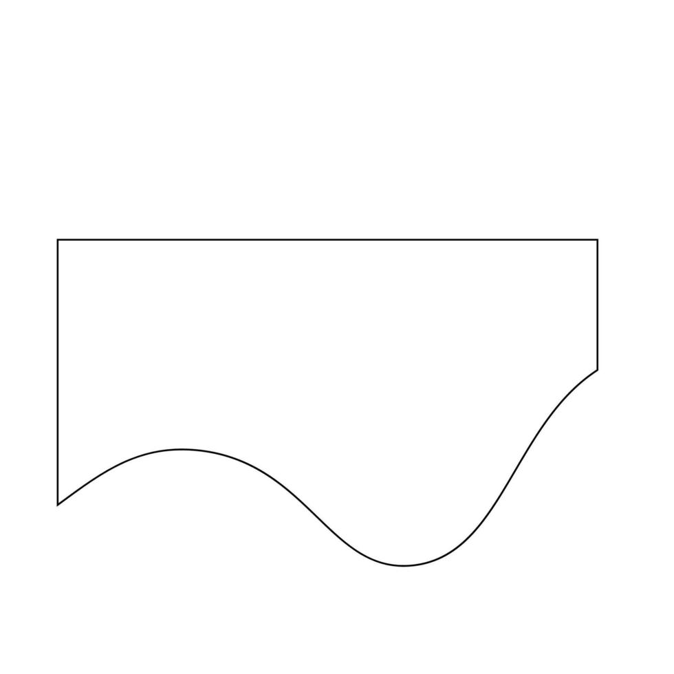 línea dinámica resumen formas vector