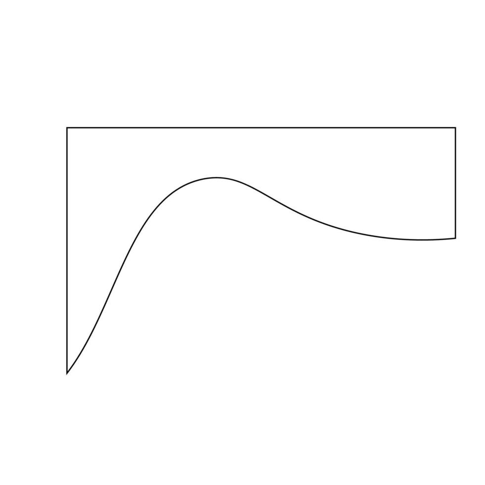 línea dinámica resumen formas vector