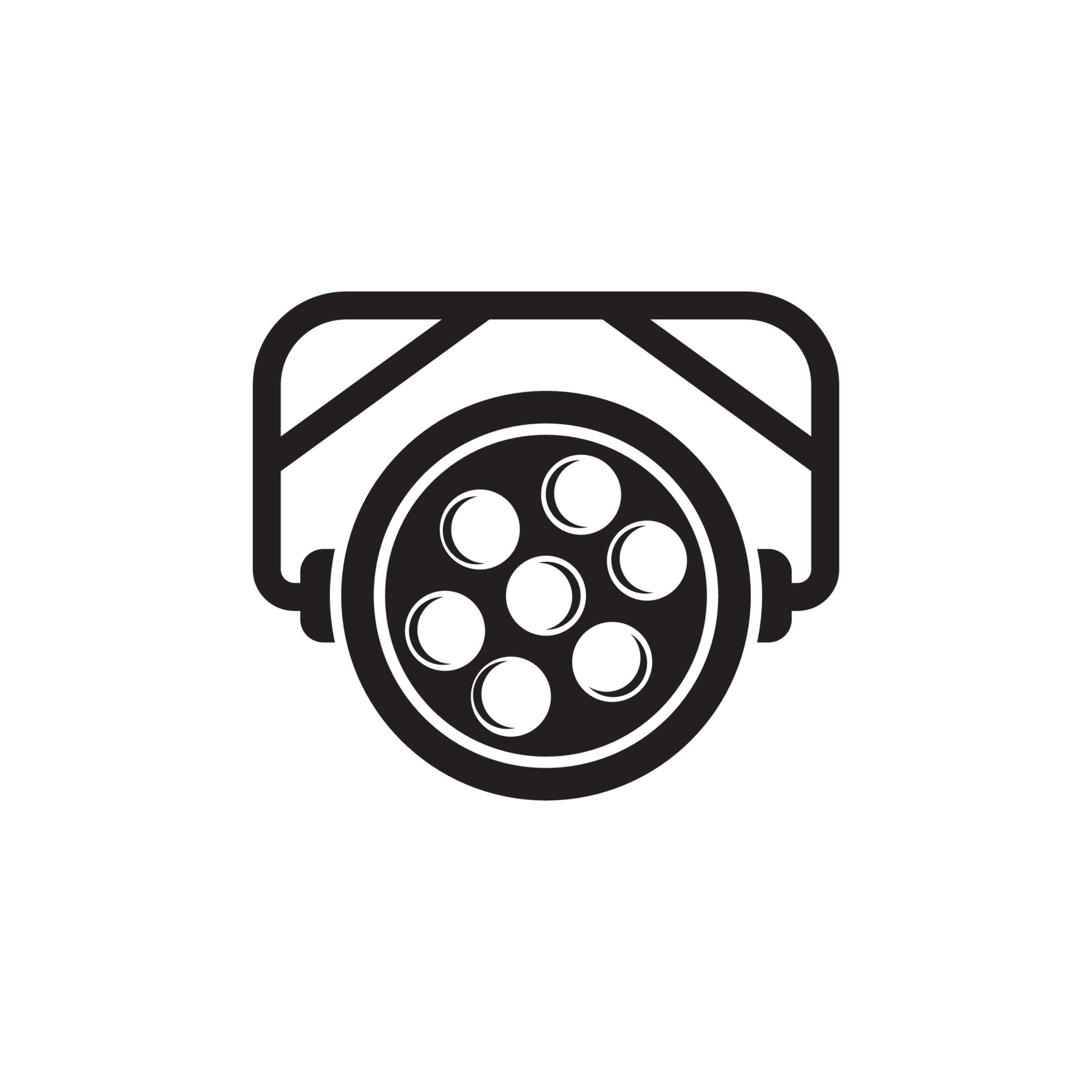 Stage light icon symbol,illustration design template. 21766975 Vector