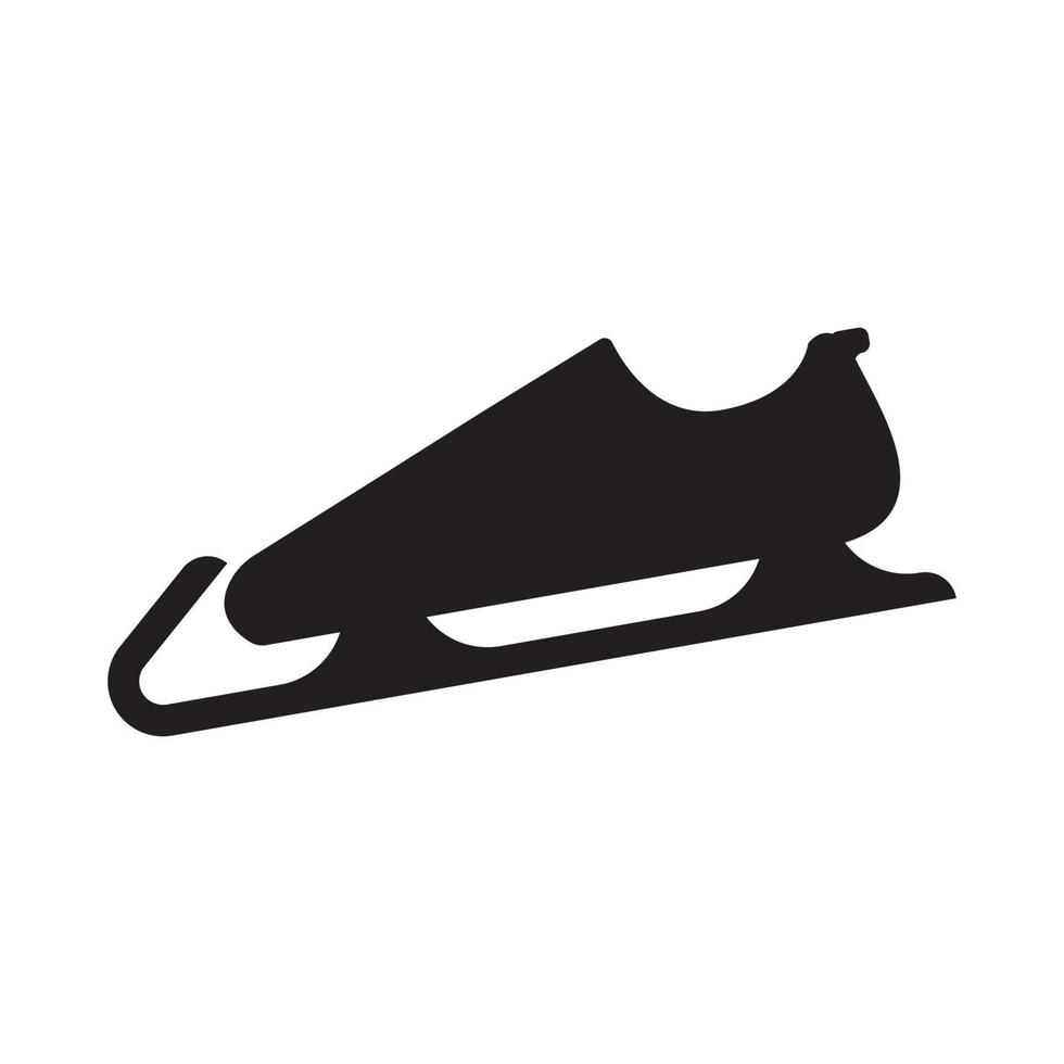 Ice skates icon symbol,illustration design template. vector