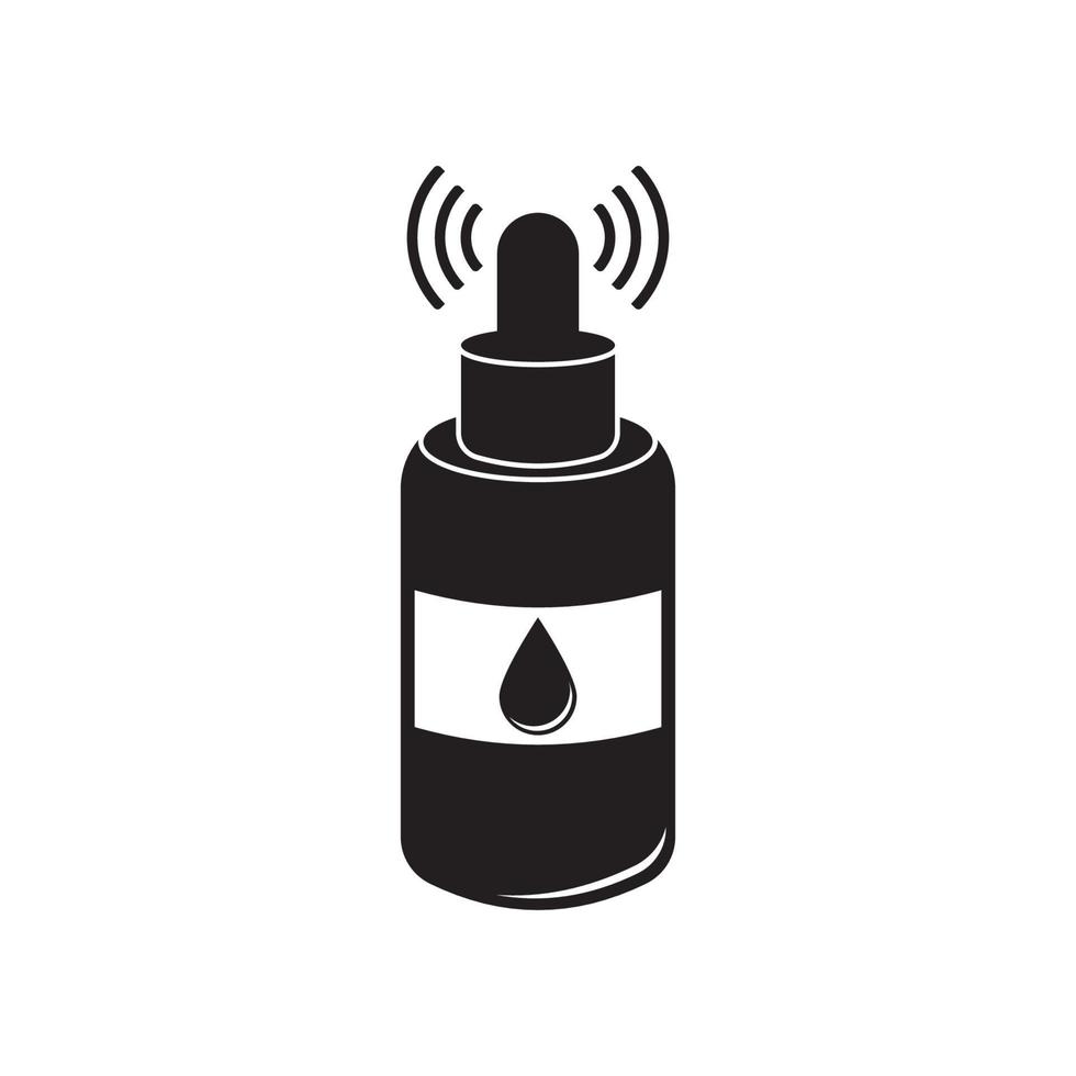 Oil serum icon symbol ,illustration design template. vector