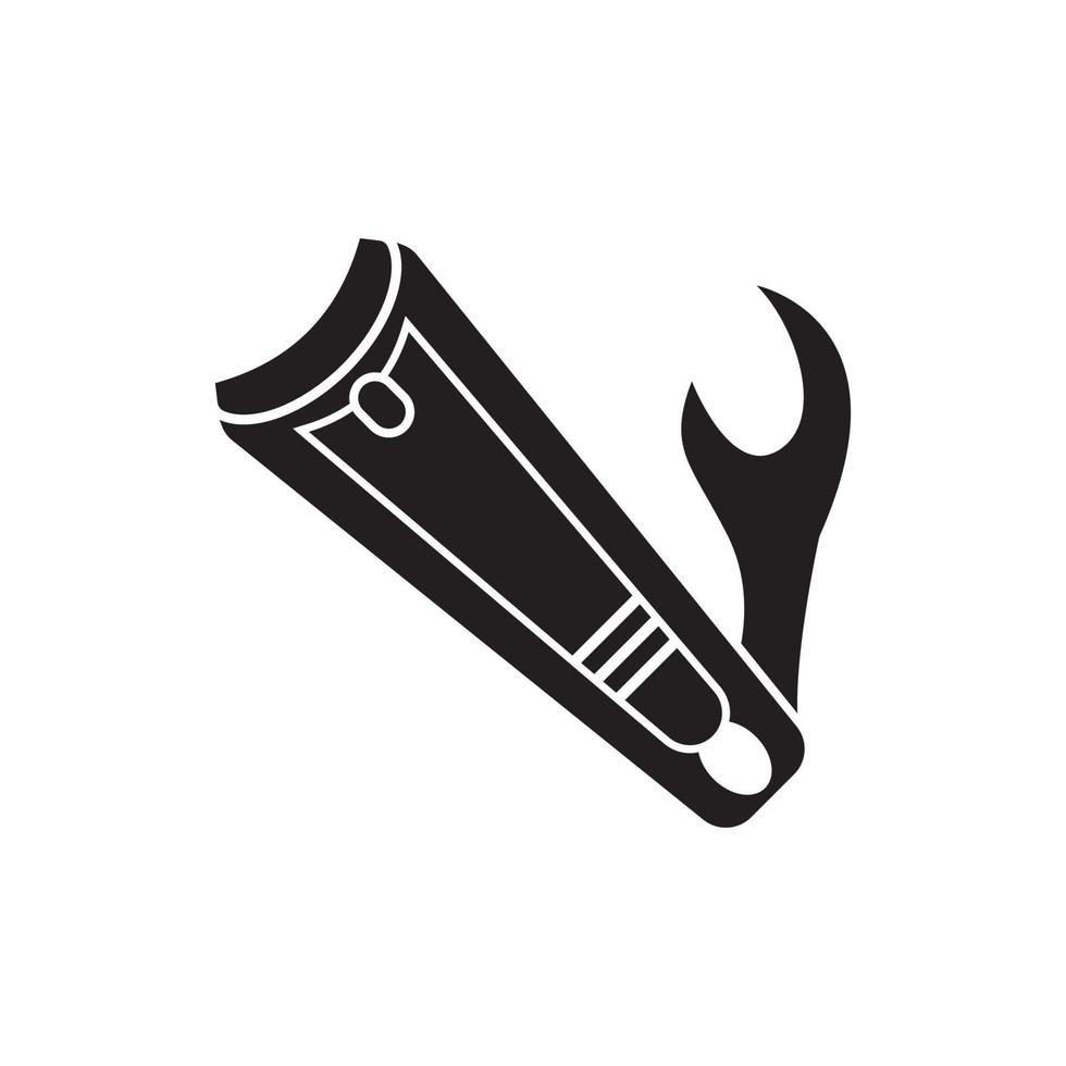 nail clipper icon, vector illustration simple design.