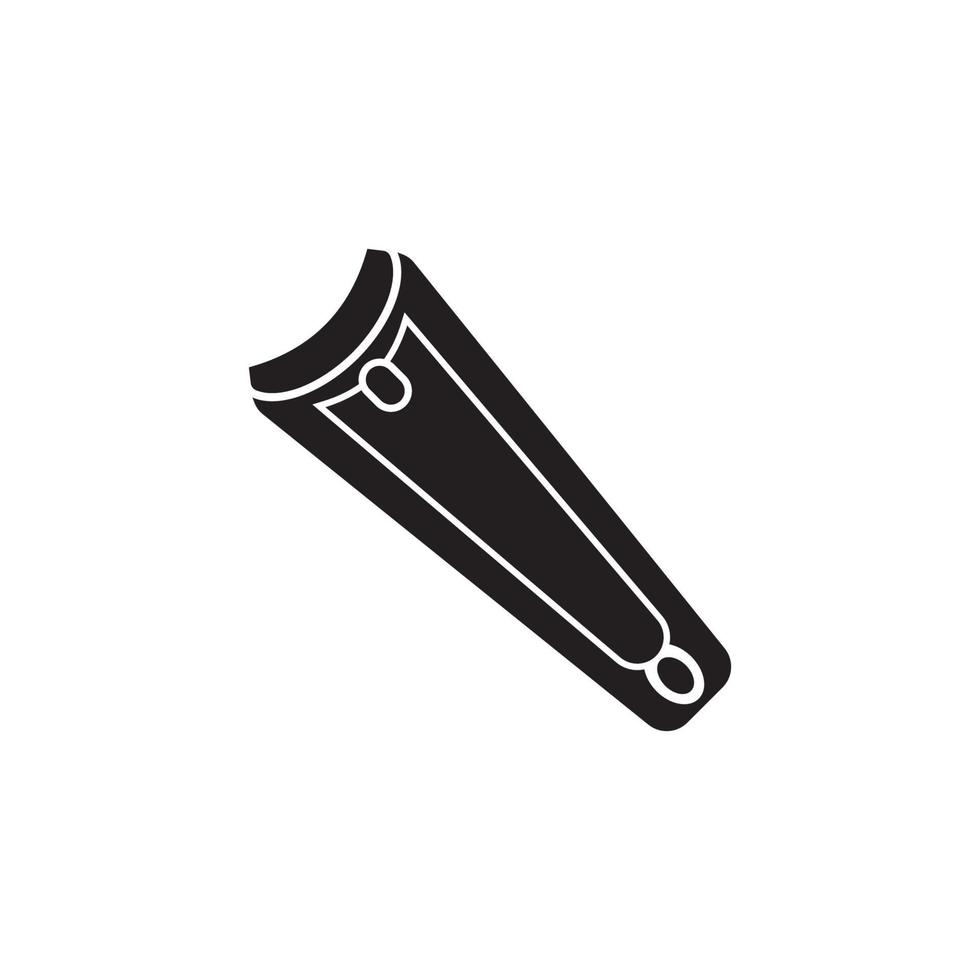 nail clipper icon, vector illustration simple design.