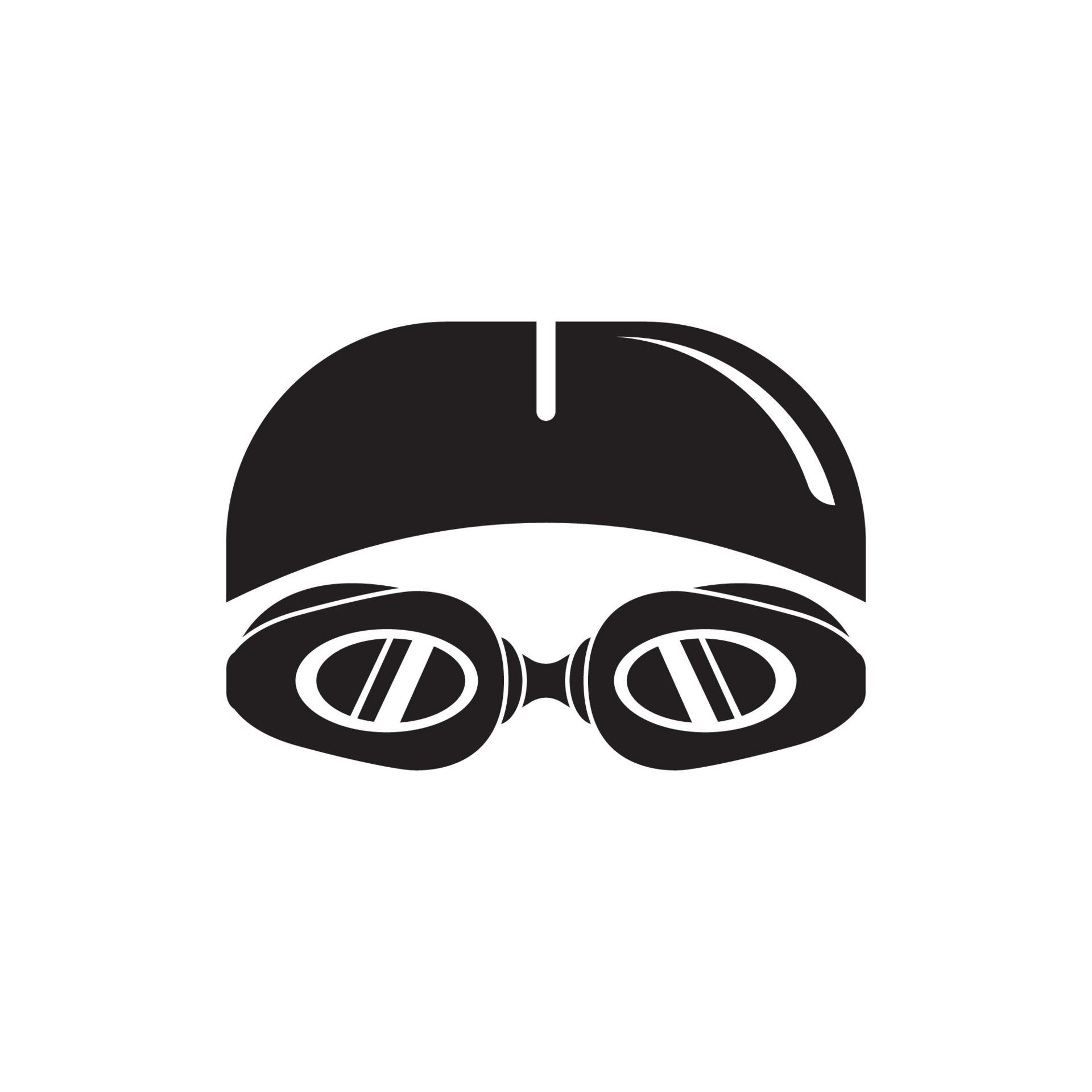 Swimming goggles icon symbol,illustration design template. 21767156 Vector Art at Vecteezy