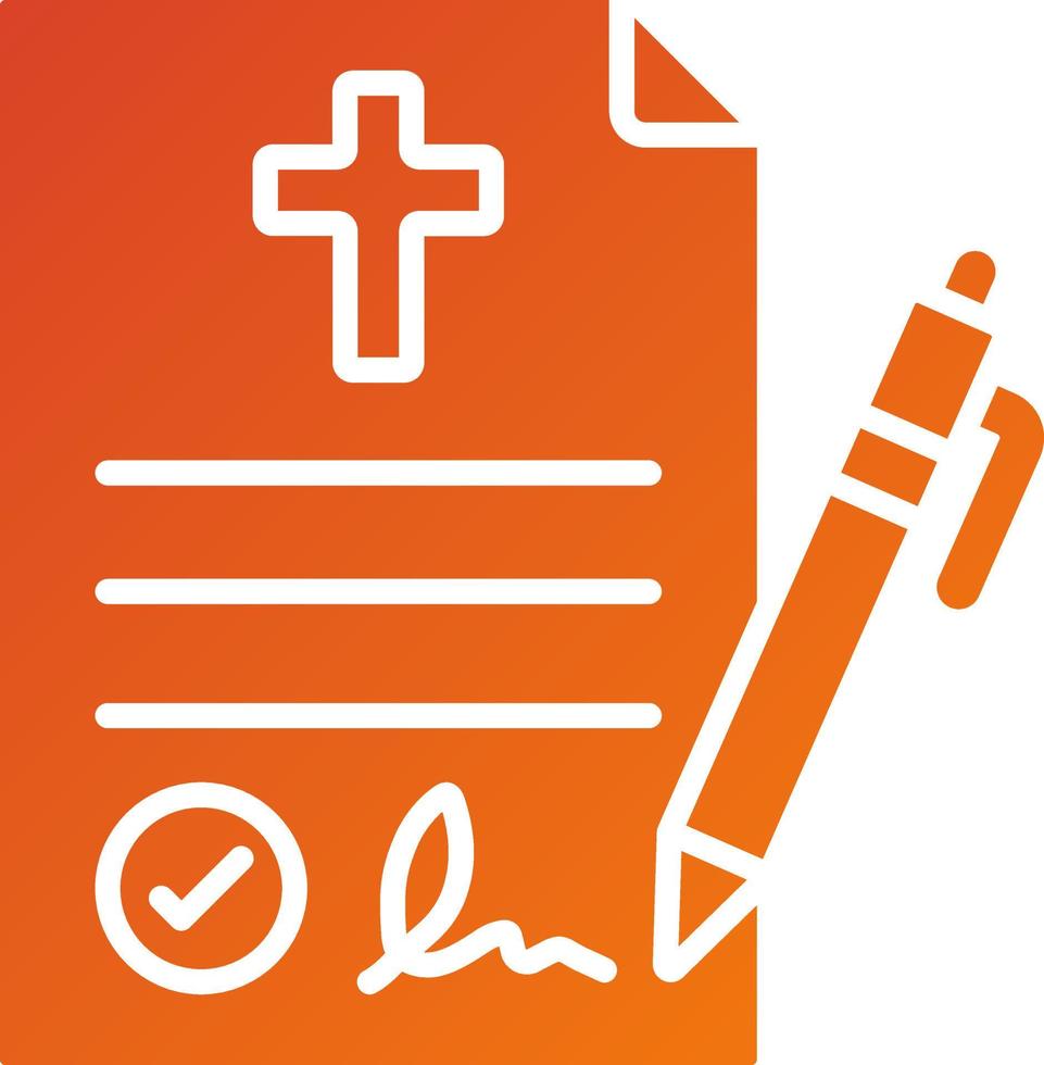 Testament Icon Style vector