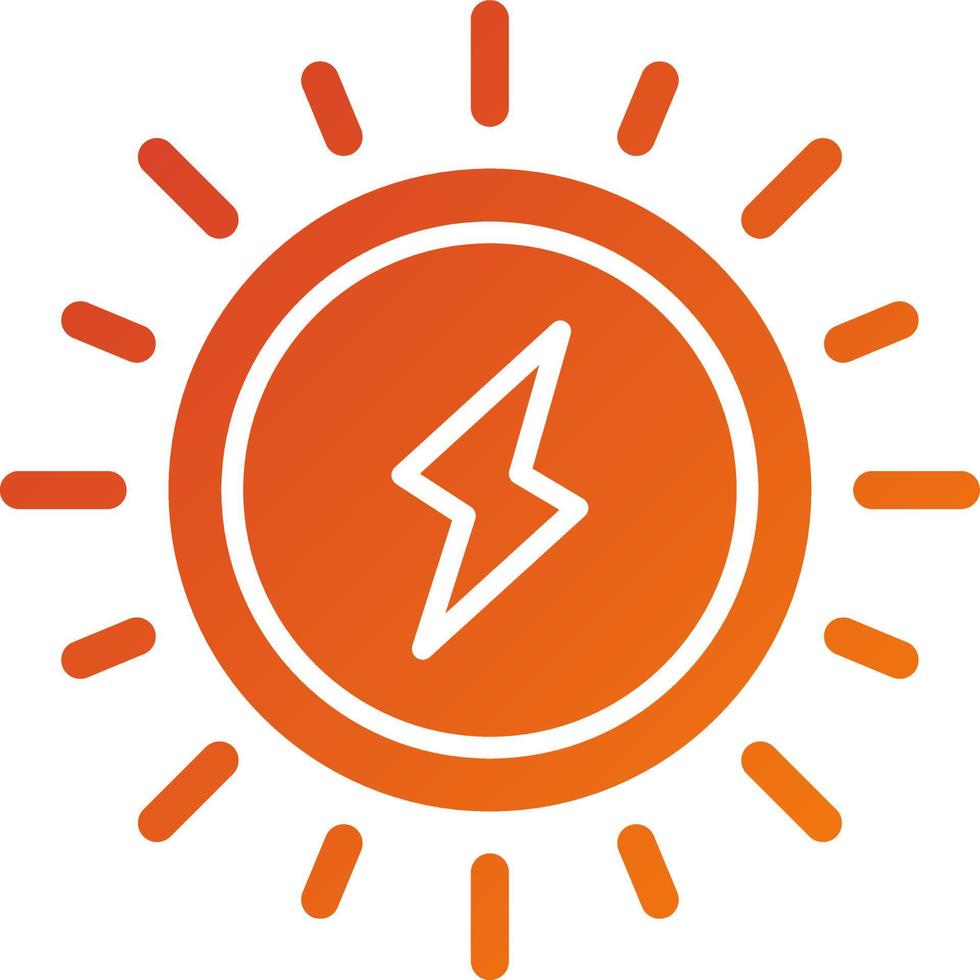 Ambient Light Icon Style vector
