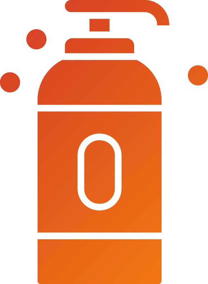 Soap Bottle Icon Style vector