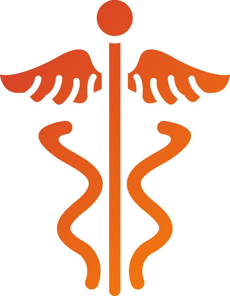 Caduceus Icon Style vector