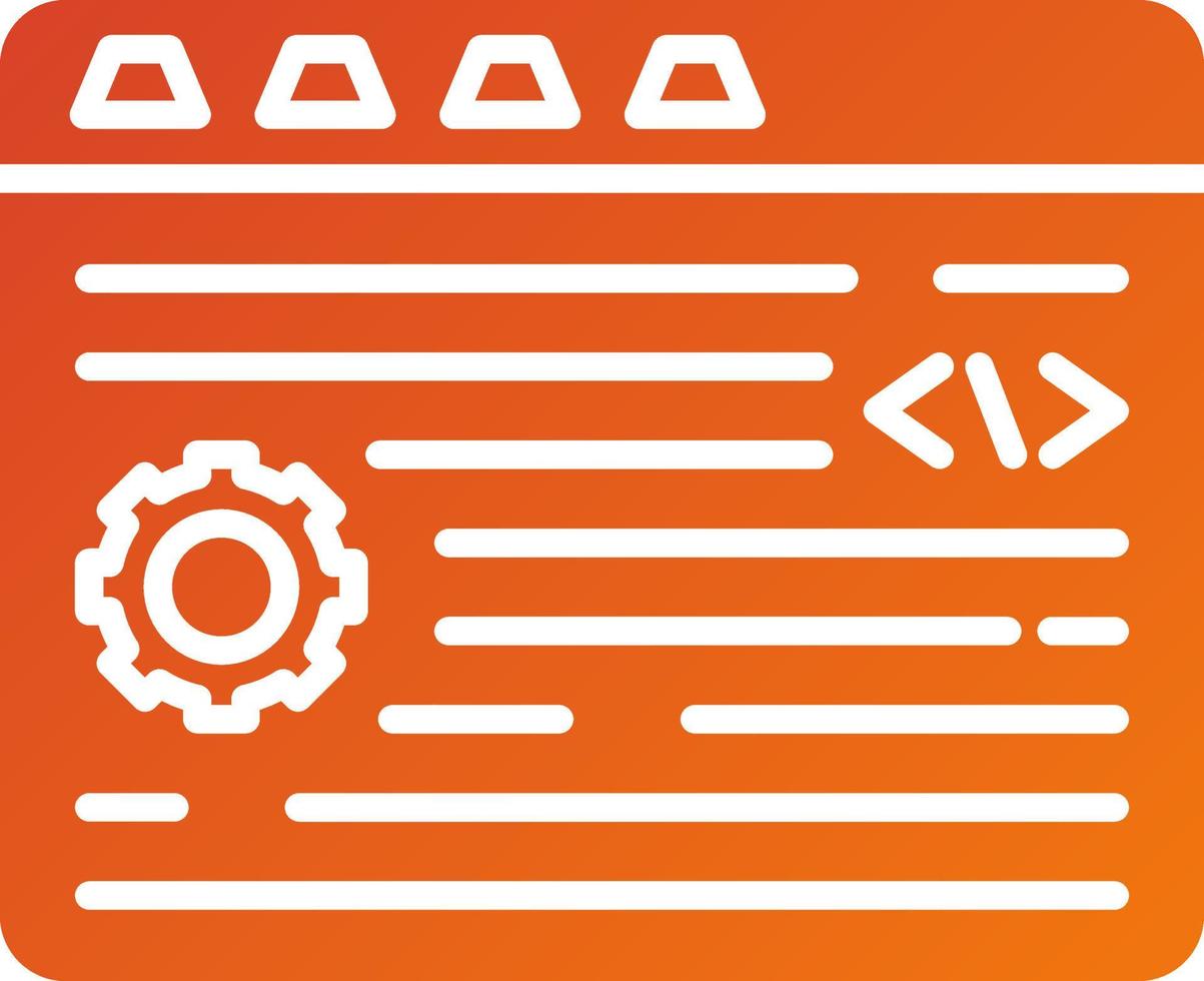 Programming Icon Style 21767413 Vector Art at Vecteezy