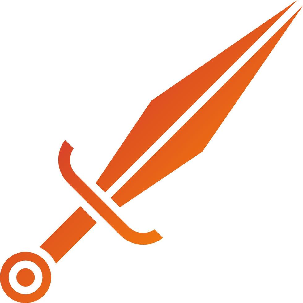 Dagger Icon Style vector