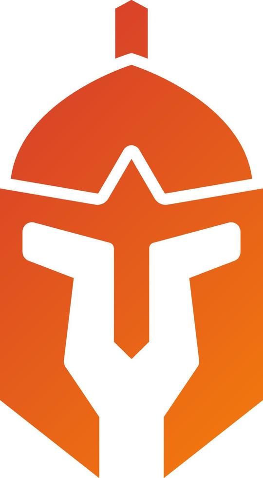 Roman Helmet Icon Style vector