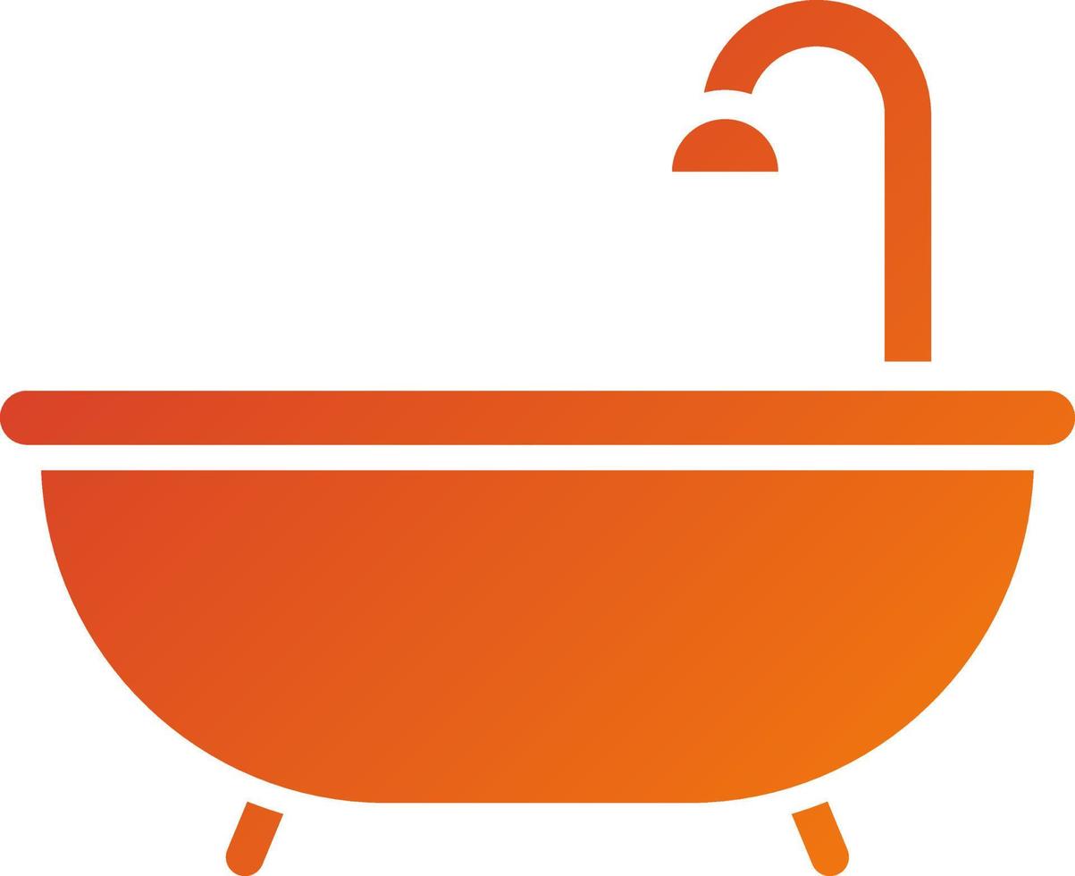 Bathtub Icon Style vector