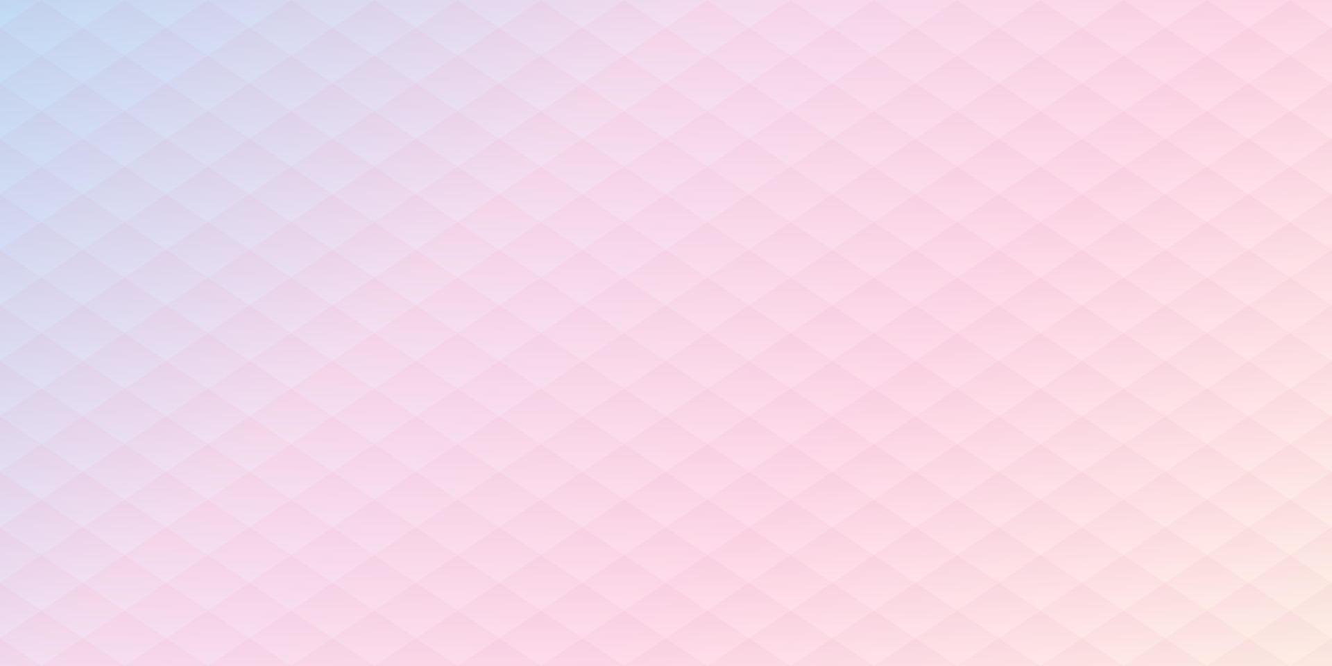 Pastel color blue purple pink yellow background with geometric pattern square design. Vector illustration. Eps10