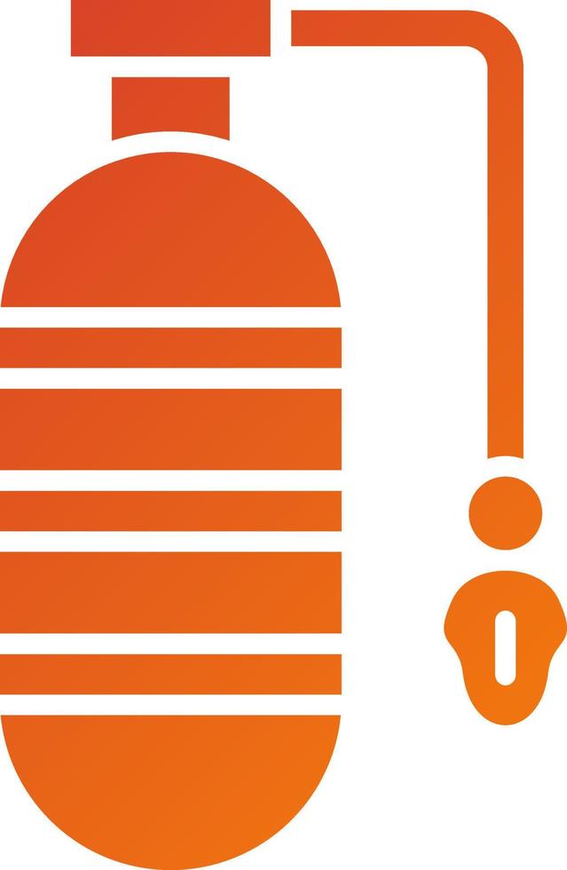 Diving Tank Icon Style vector
