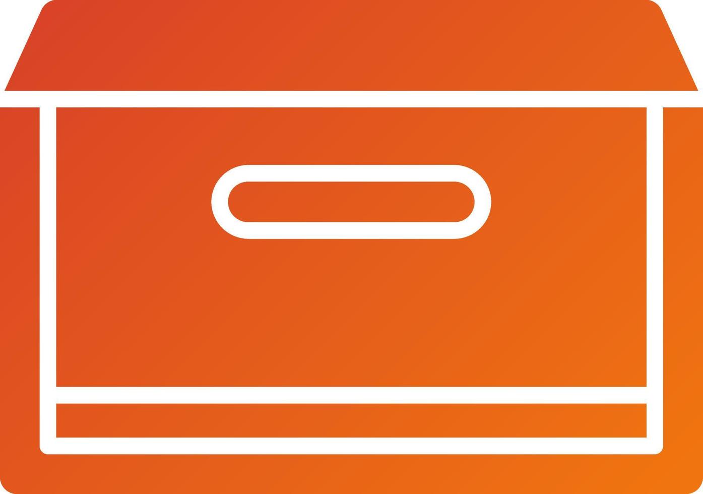 Crate Icon Style vector