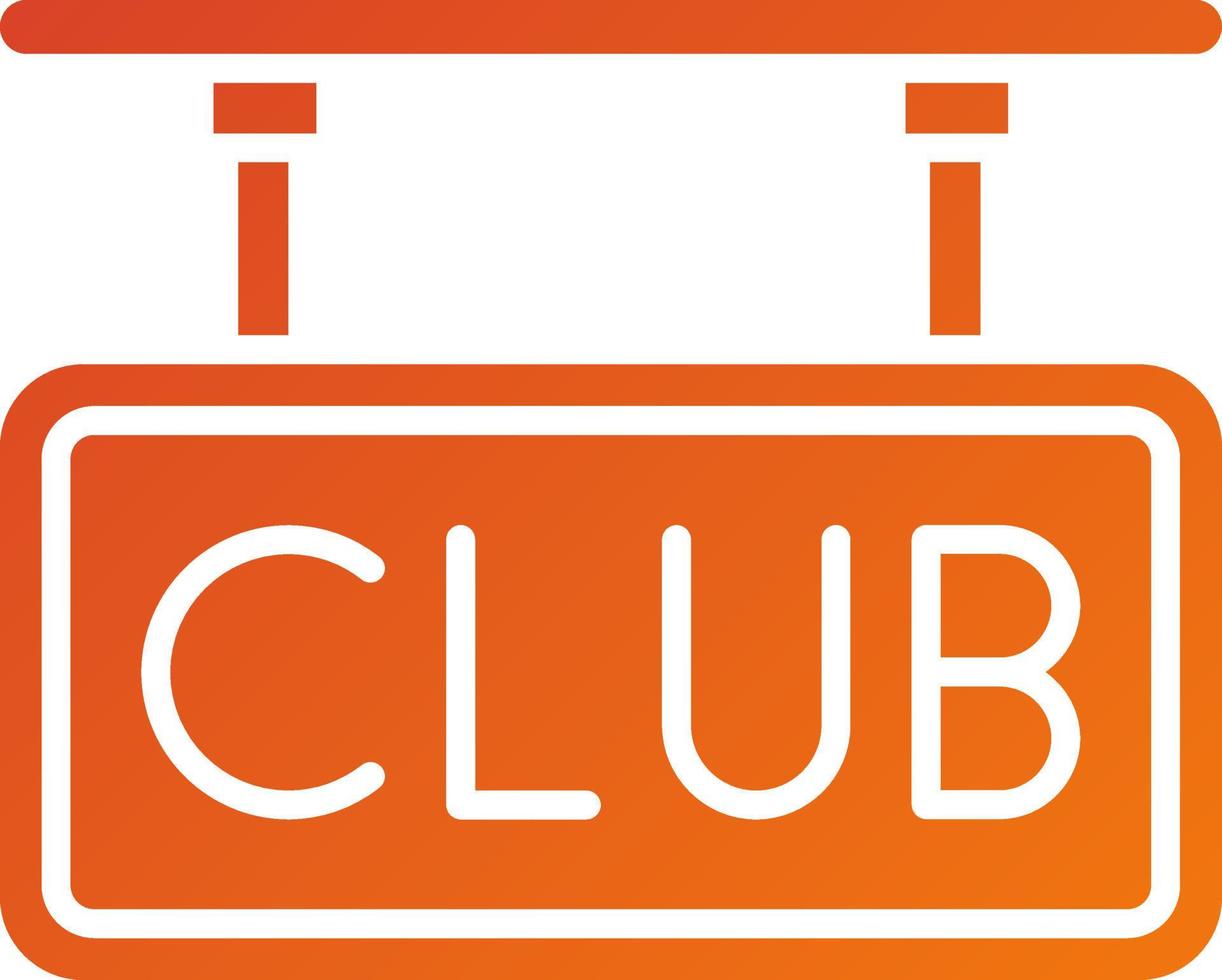 Club Icon Style vector