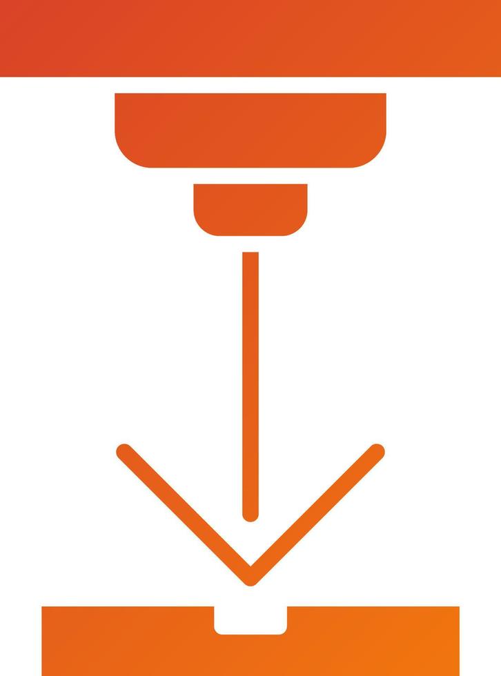 Laser Beam Icon Style vector