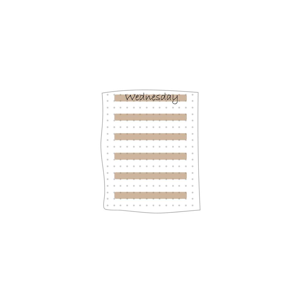 Paper note on sticker. Notes for reminders, to do list, planner, schedule. vector