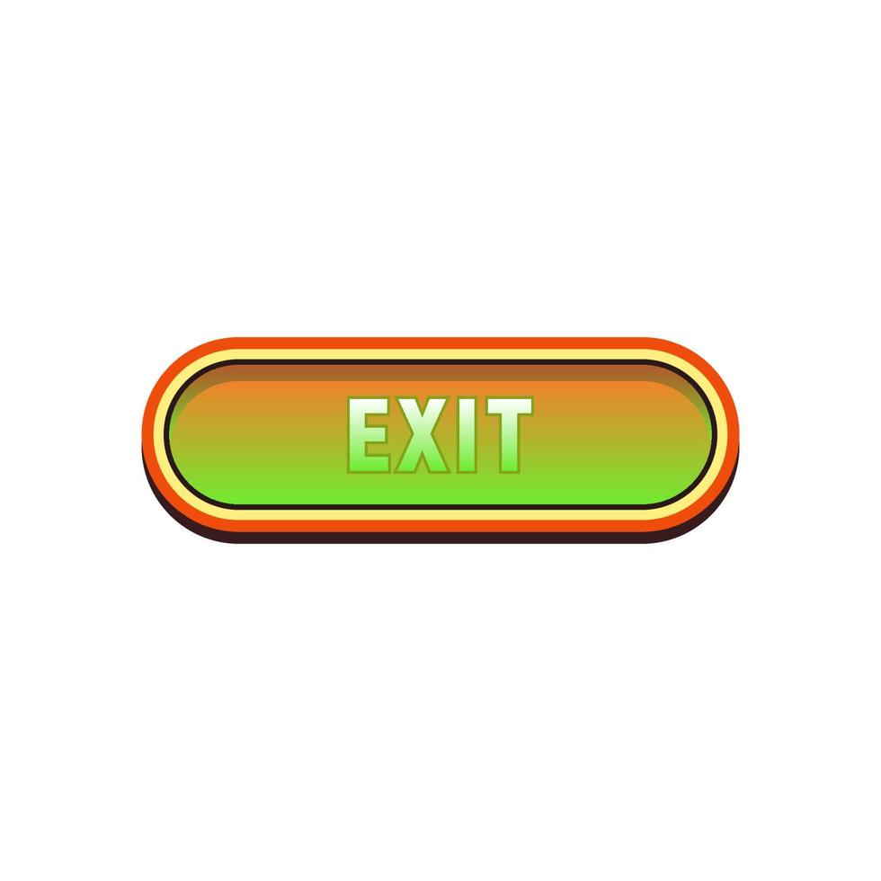 Play button game design vector templates