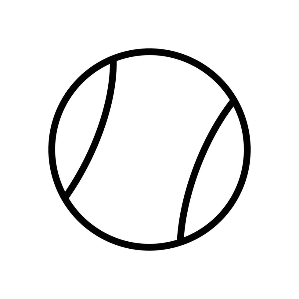 tennis ball icon vector design template