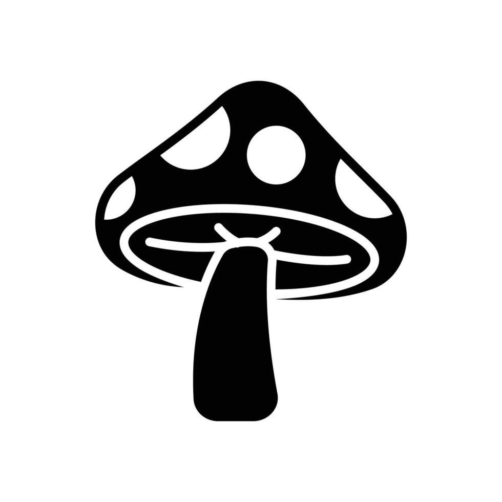 mushroom icon vector design template