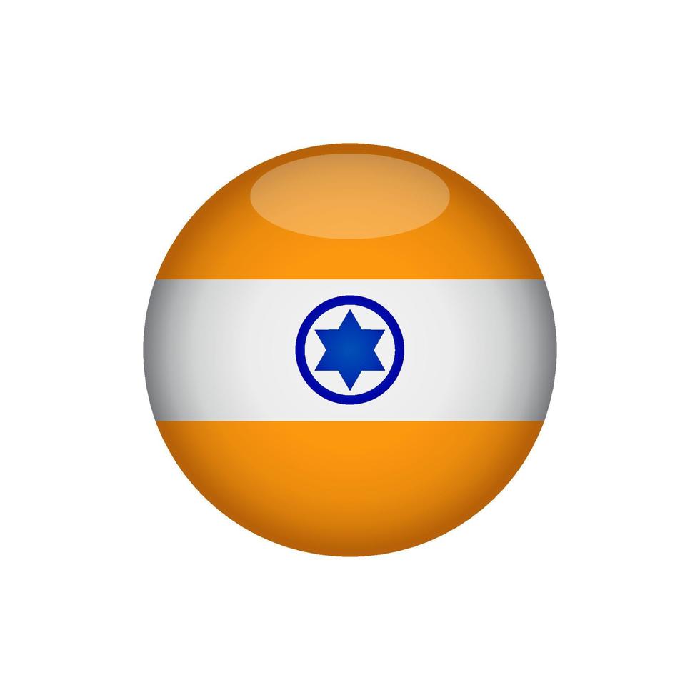 Israel flag icon vector design templates simple elegant concept