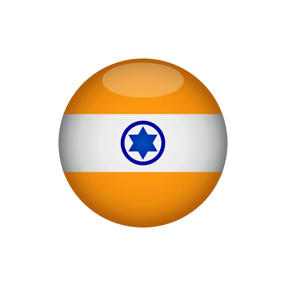 Israel flag icon vector design templates simple elegant concept