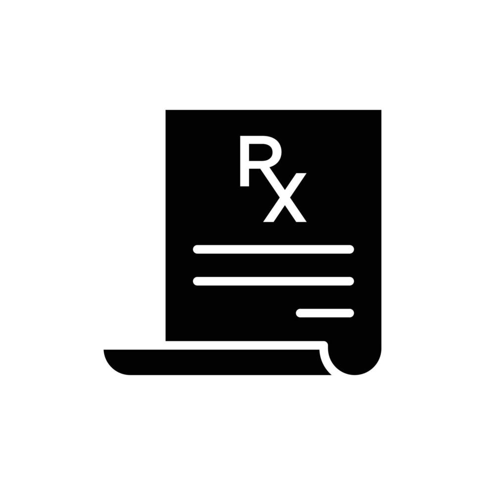 RX icon vector design template simple and modern