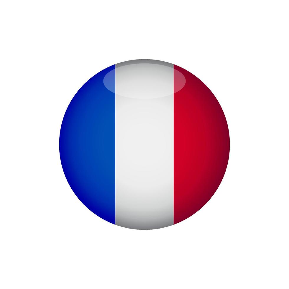 France flag icon vector design templates