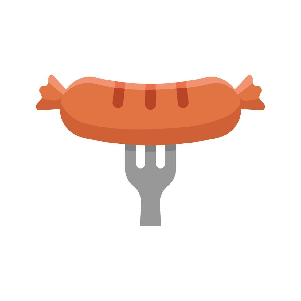 sausage icon vector design template simple and modern